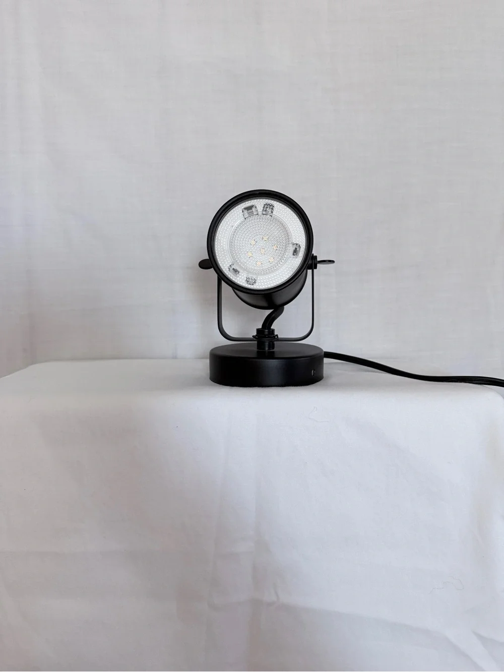 Modern Black Accent Spot Lamp